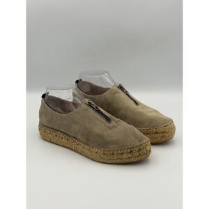 Eric Michael Serena Suede Platform Espadrilles Women's Shoes EU 39 Made In Spain
